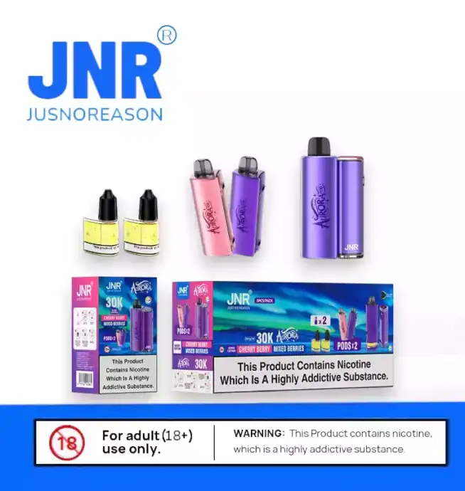 JNR Aurora 30000 PUFF – Intensiver Dampfgenuss