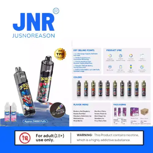 JNR Joker 24K Puffs – Kompakt, Leistungsstark und Langlebig