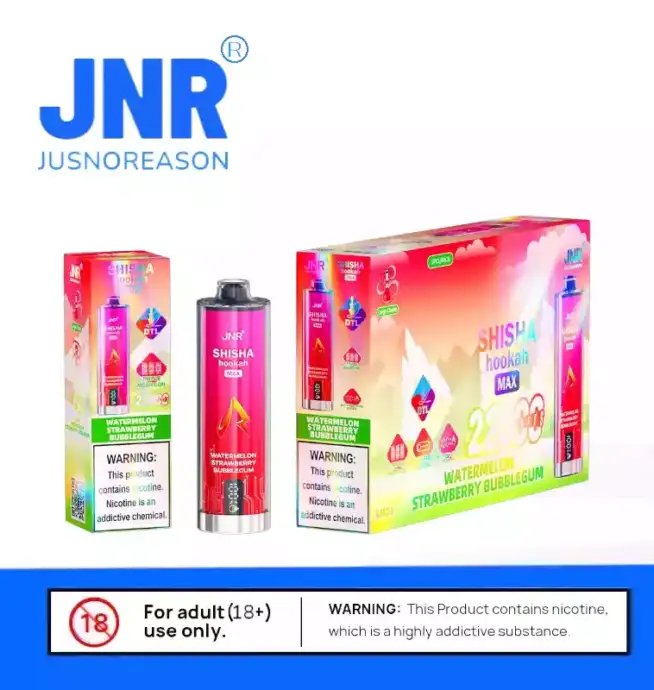 JNR Shisha Hookah Max 22K Puffs Ist der Luftstrom verstellbar