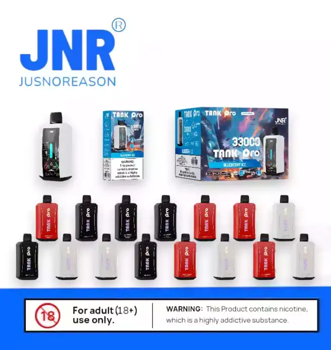 JNR Tank Pro 33000 Puffs purer Geschmack