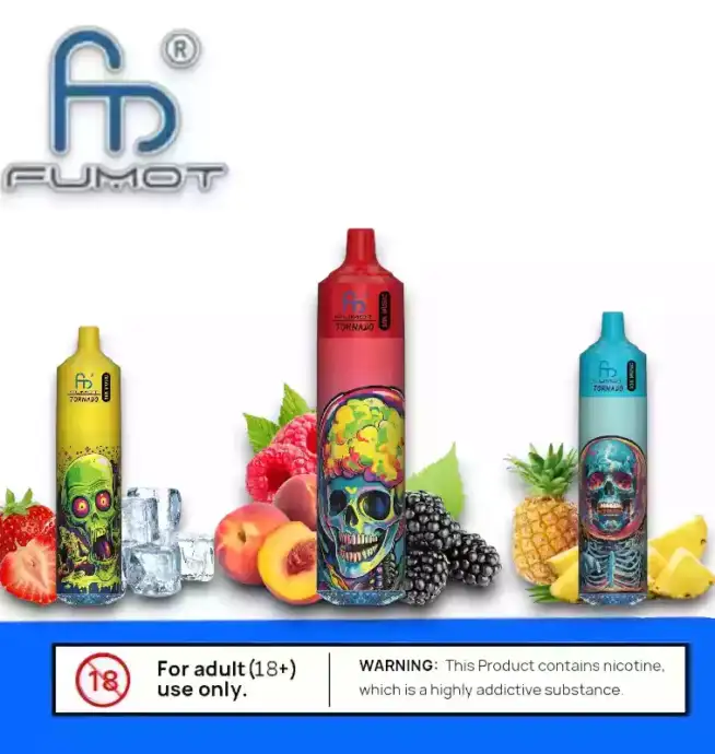 RandM Fumot Tornado 30K Music – Vape mit LED & Sound