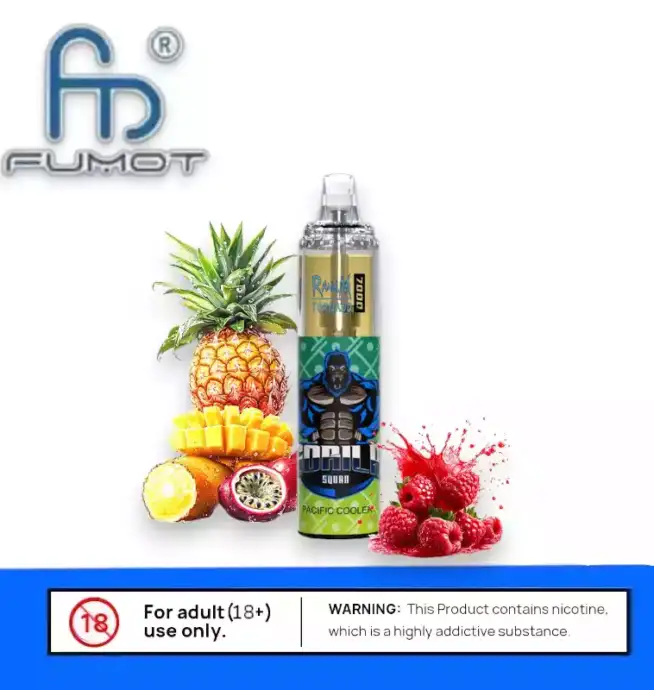 RandM Tornado 7000 Puffs mit RGB & Airflow Control