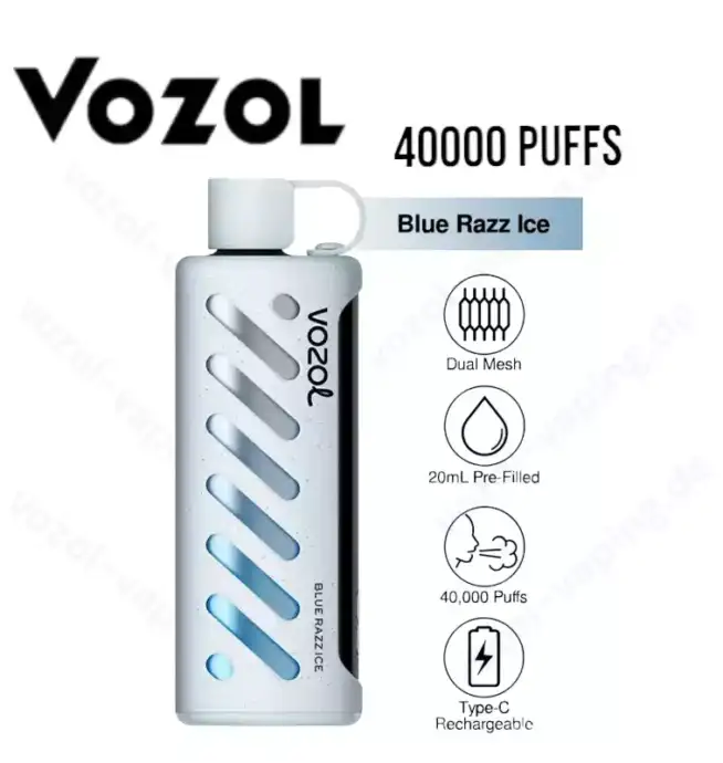VOZOL Gear Shisha 40000 Puffs 40K EcoPower Vape