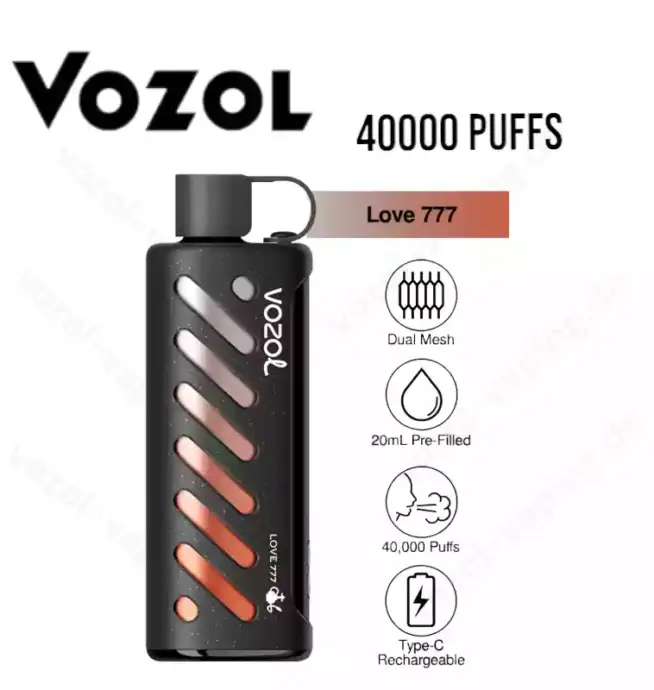 VOZOL Gear Shisha 40000 Puffs 40K EcoPower Vape