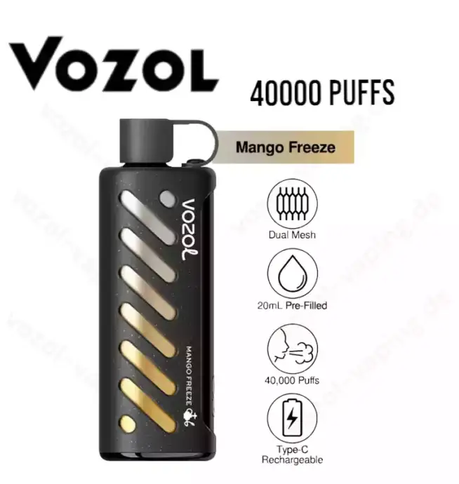 VOZOL Gear Shisha 40000 Puffs 40K EcoPower Vape