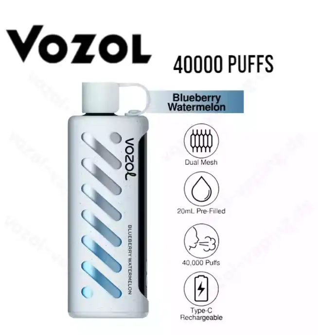 VOZOL Gear Shisha 40000 Puffs 40K EcoPower Vape