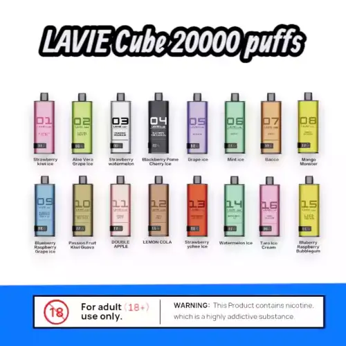 LAVIE Cube 20000 Puffs – Kompakte Power-Vape