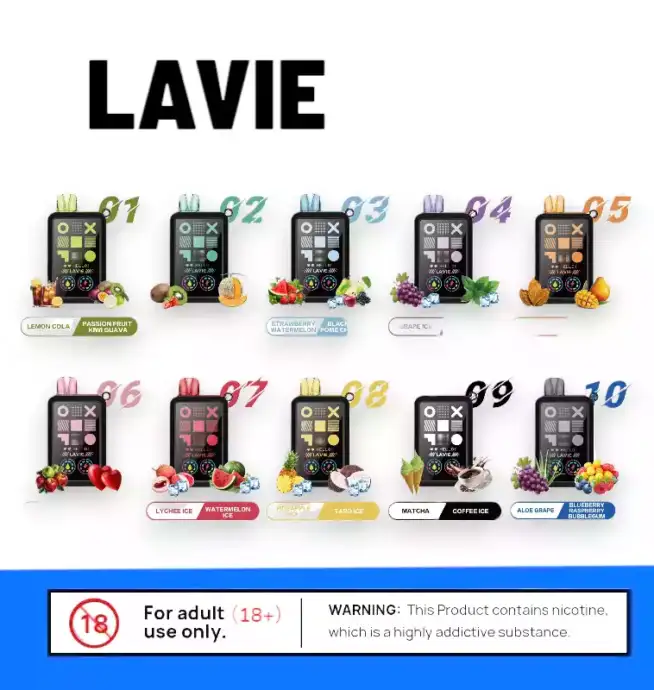 LAVIE Cyber 20000 – Kompakte Vape mit 20ml Liquid