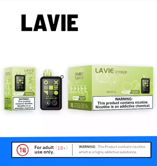 LAVIE Cyber 20000 – Kompakte Vape mit 20ml Liquid