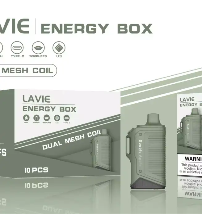 LAVIE Energy Box 15000 – 20ml E-Liquid & 12 Aromen