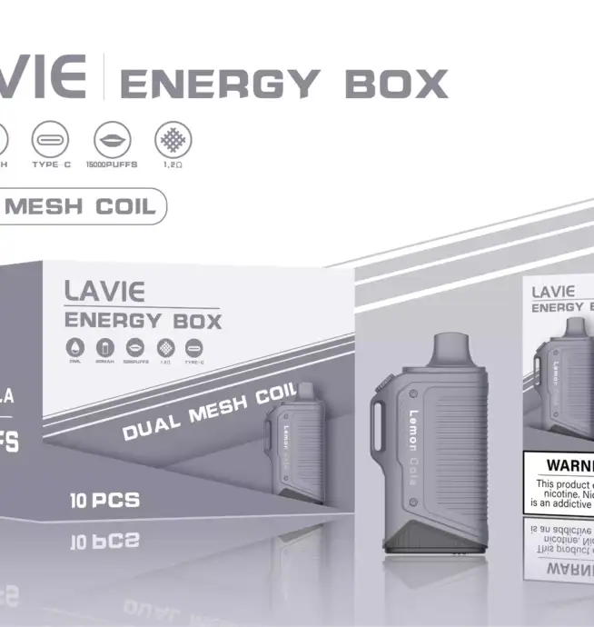 LAVIE Energy Box 15000 – 20ml E-Liquid & 12 Aromen