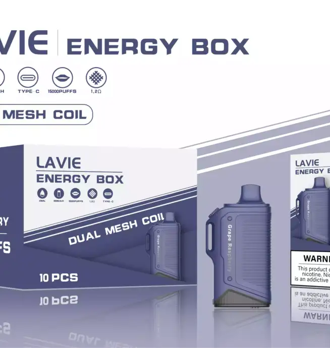 LAVIE Energy Box 15000 – 20ml E-Liquid & 12 Aromen
