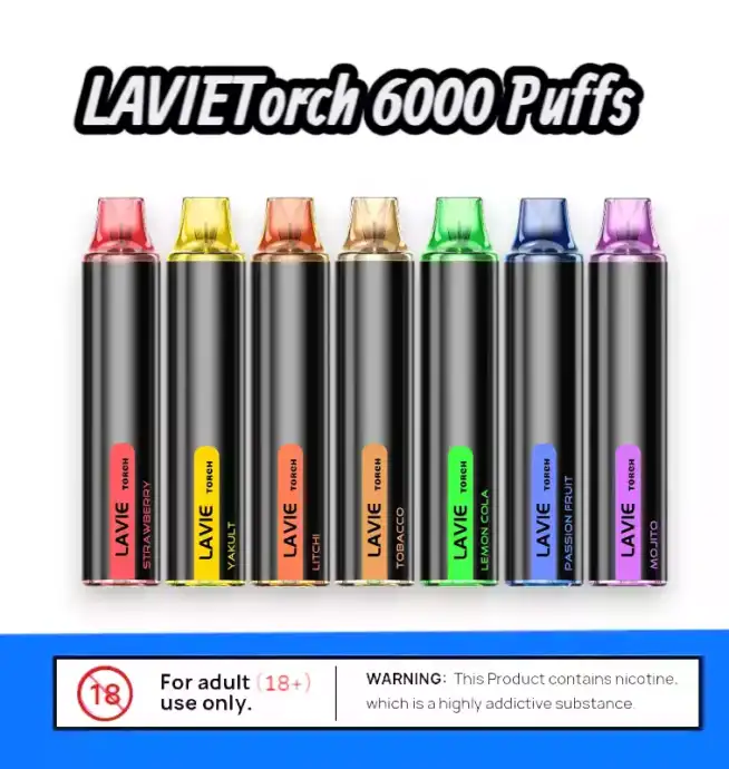 LAVIE Torch 6000 Puffs – Kompakt & Geschmacksvoll