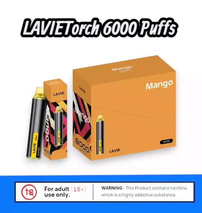 LAVIE Torch 6000 Puffs – Kompakt & Geschmacksvoll