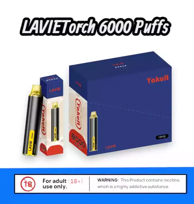 LAVIE Torch 6000 Puffs – Kompakt & Geschmacksvoll