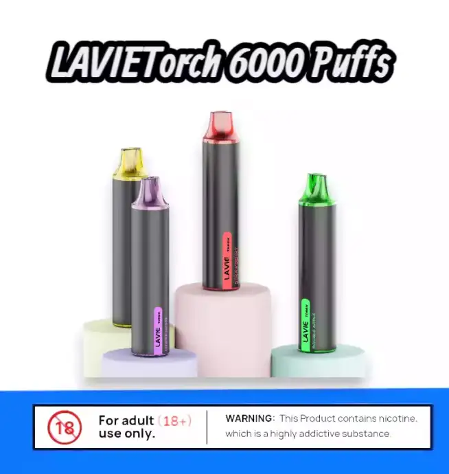 LAVIE Torch 6000 Puffs – Kompakt & Geschmacksvoll