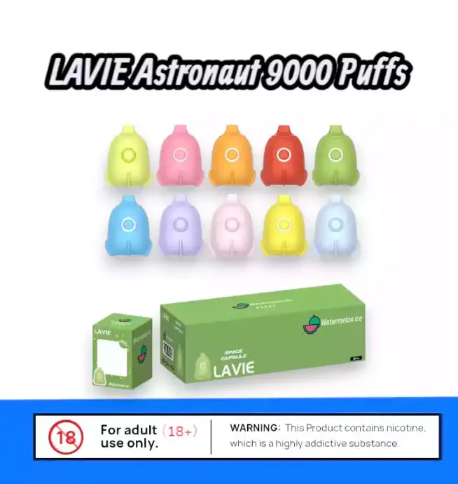 Lavie Astronaut 9000 Puffs – Vape mit Stil und Ausdauer