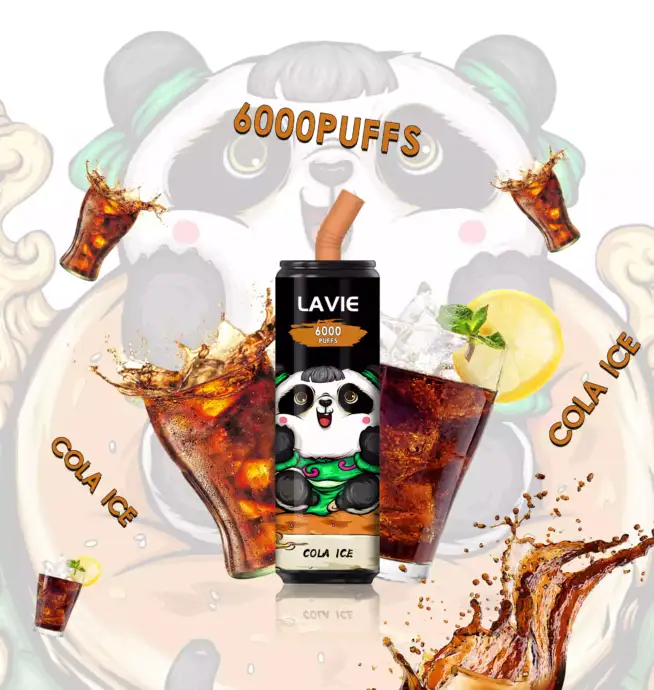Lavie Cola 6000 Puffs – Wiederaufladbare Einweg-E-Zigarette