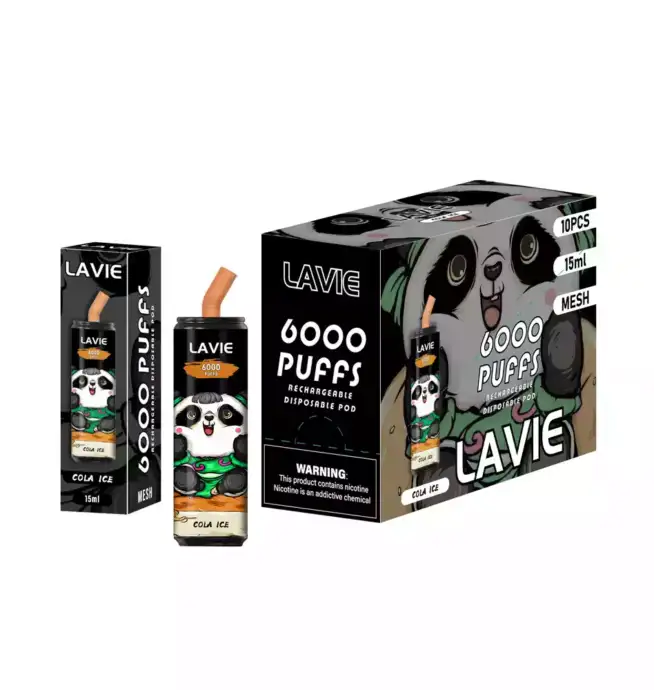 Lavie Cola 6000 Puffs – Wiederaufladbare Einweg-E-Zigarette