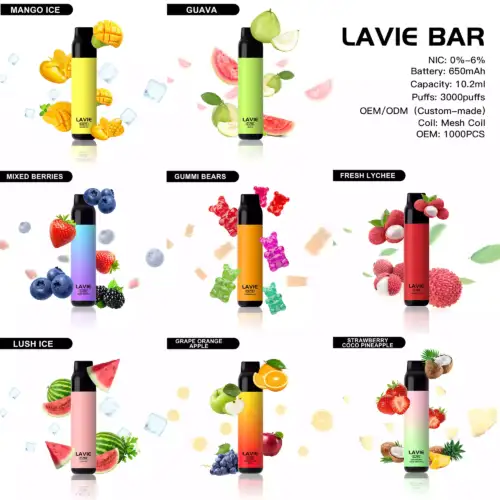 Lavie Cute 3000 Puffs – Kompakte Vape mit Geschmack