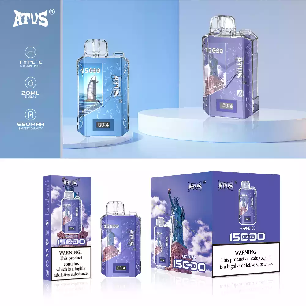 ATVS 15000 Puffs – Vape Jetable