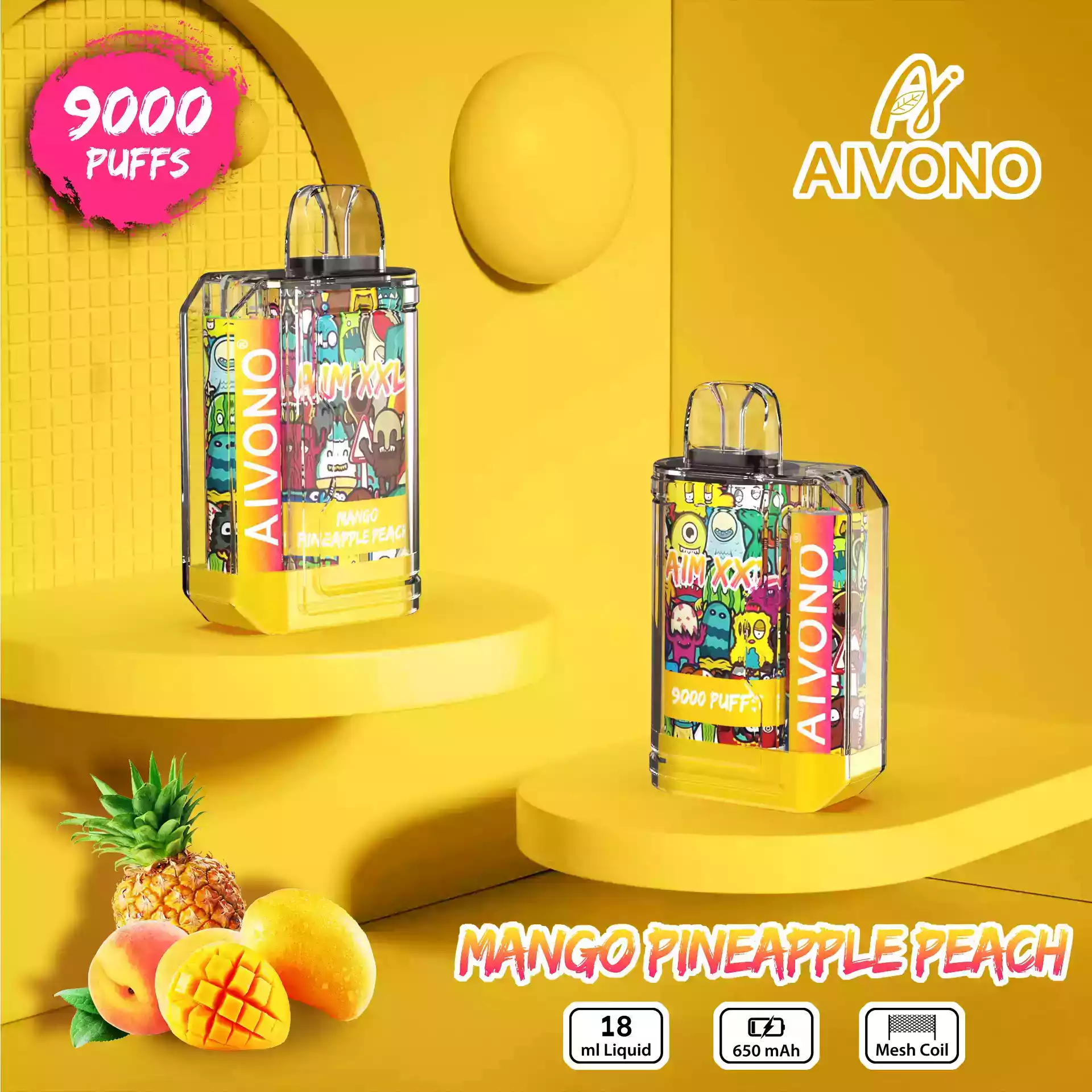 Aivono AIM XXL 9000 Puffs – Vape Jetable