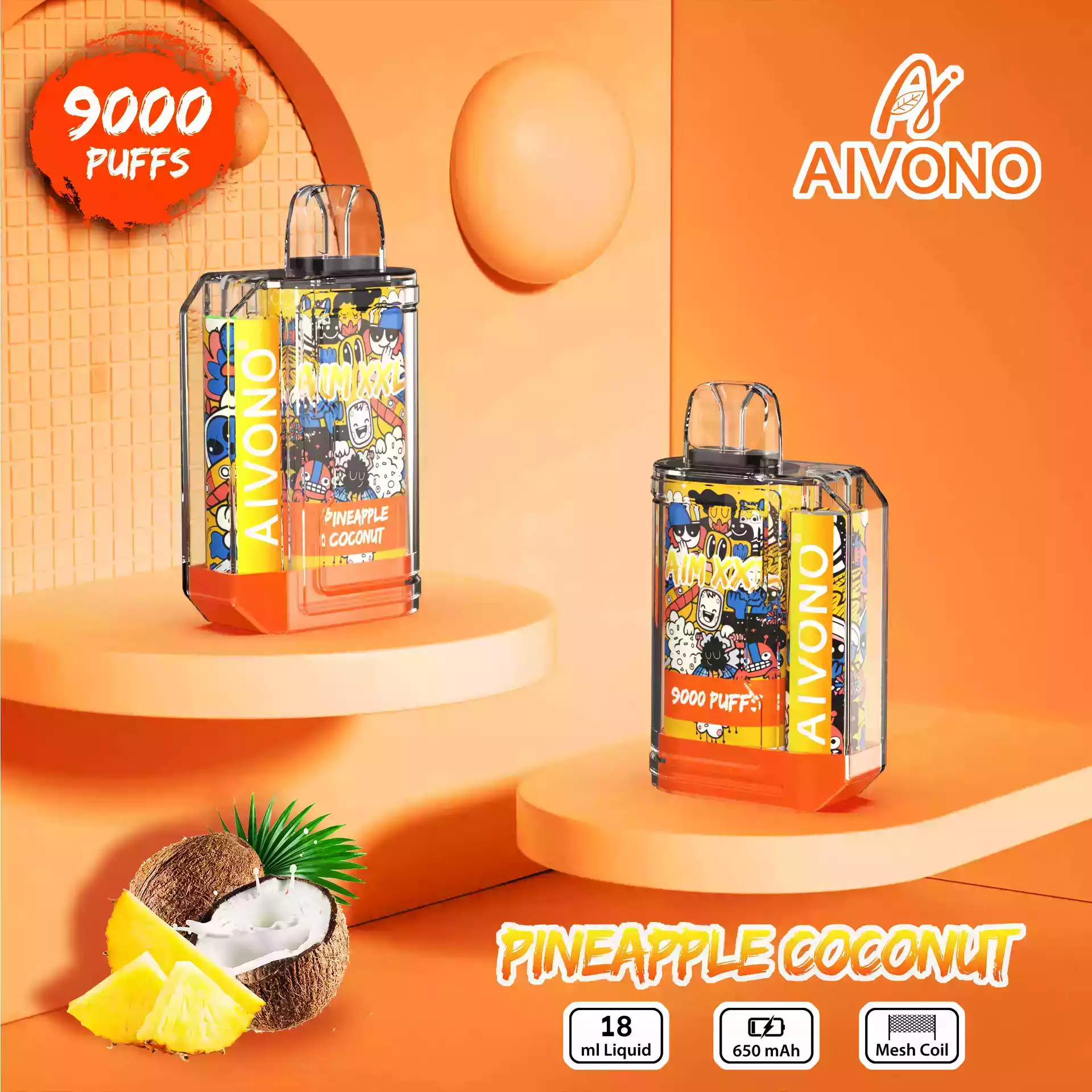 Aivono AIM XXL 9000 Puffs – Vape Jetable