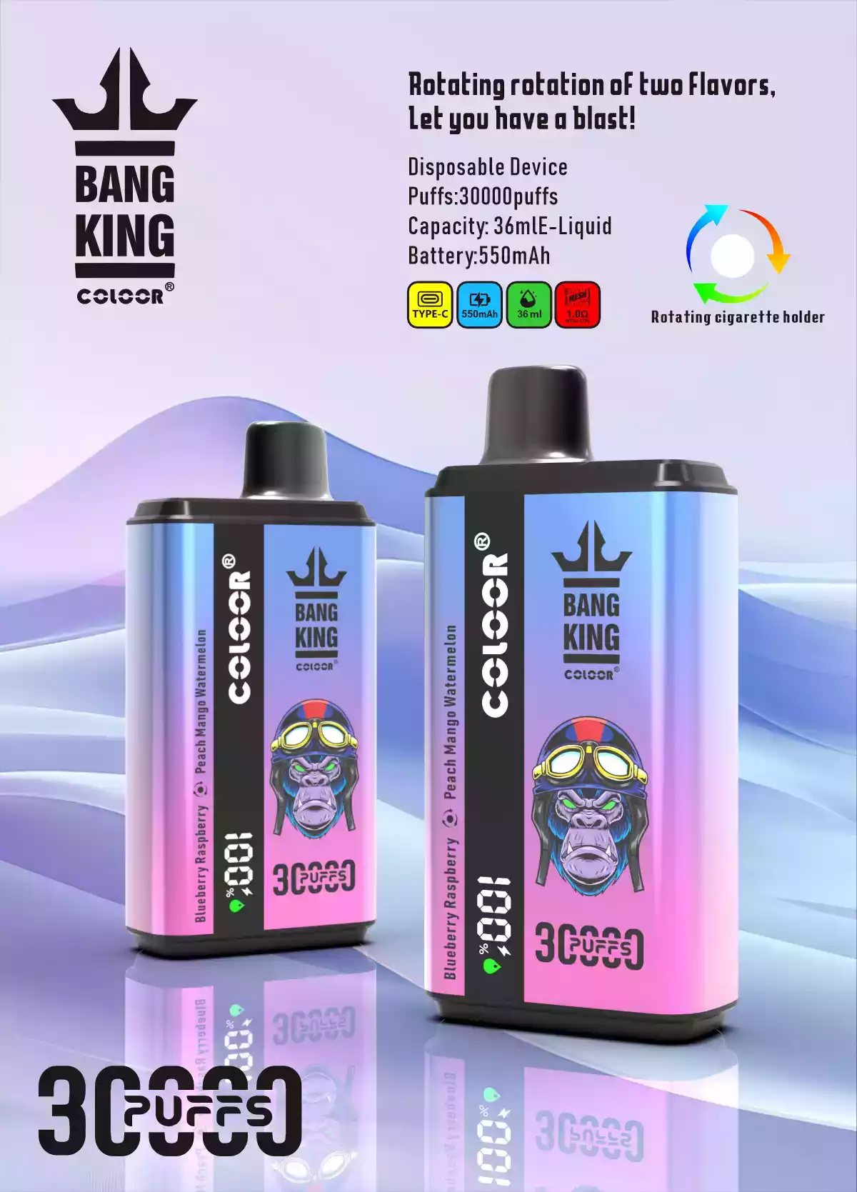 BANG King 30000 Puffs – Vape Jetable