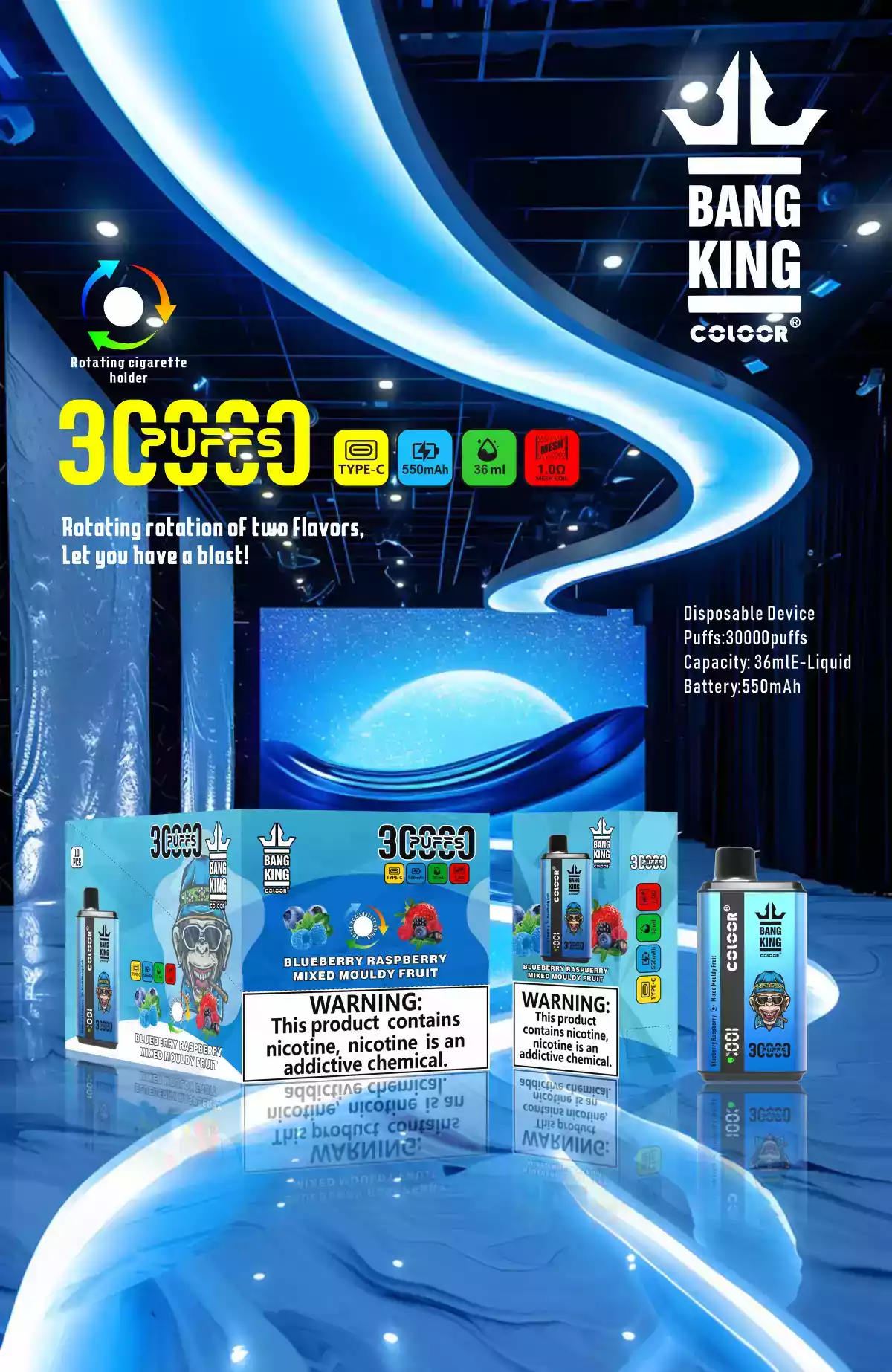 BANG King 30000 Puffs – Vape Jetable