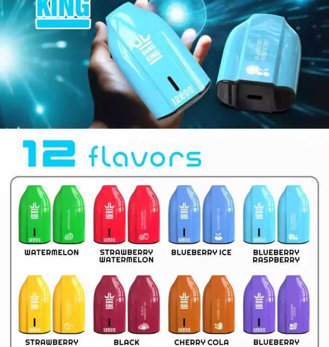 Bang King 12000 Puffs – Vape Jetable