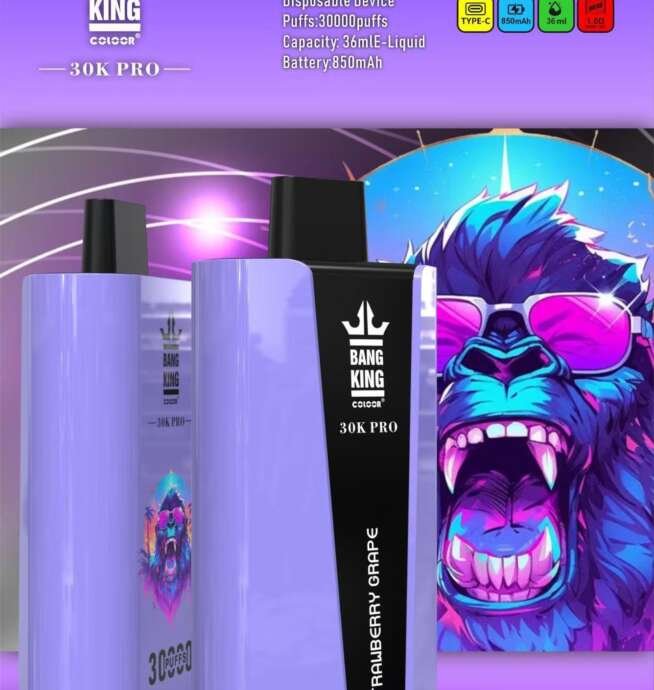 Bang King 12000 Puffs – Vape Jetable
