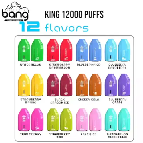 Bang King 12000 Puffs – Vape Jetable