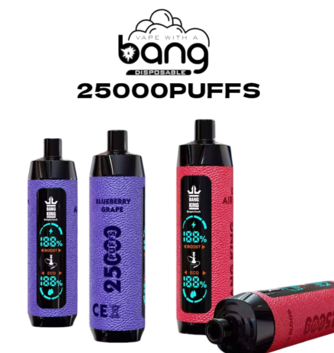 Bang King 25000 Puffs – Étui Cuir