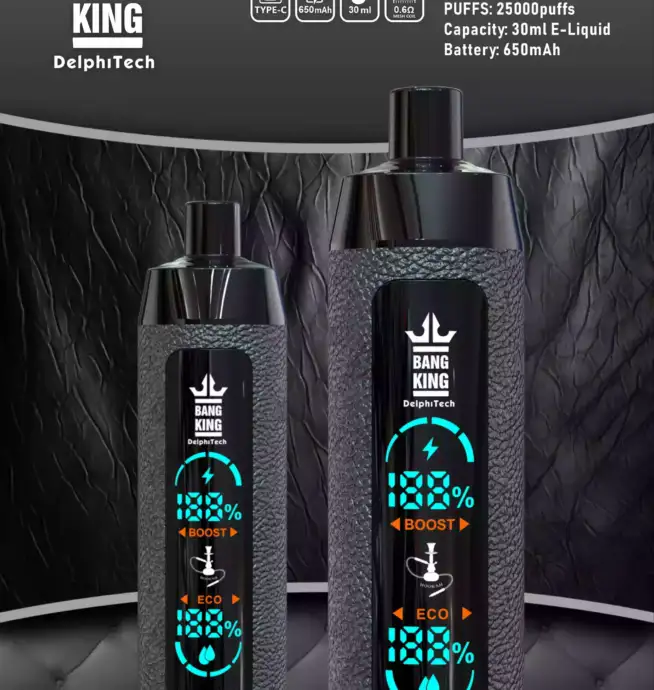 Bang King 25000 Puffs – Étui Cuir