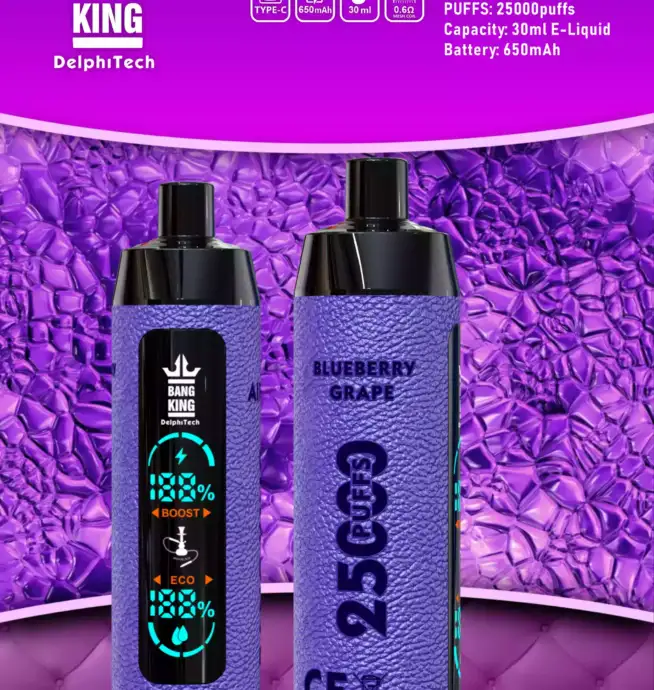 Bang King 25000 Puffs – Étui Cuir