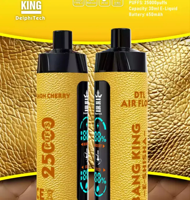 Bang King 25000 Puffs – Étui Cuir