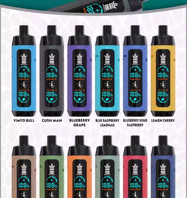 Bang King 25000 Puffs – Étui Cuir