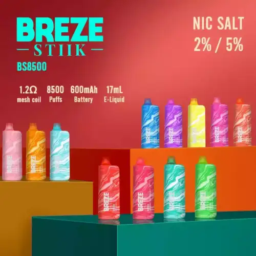 Breze Stiik BS 8500 Puffs – Vape Jetable