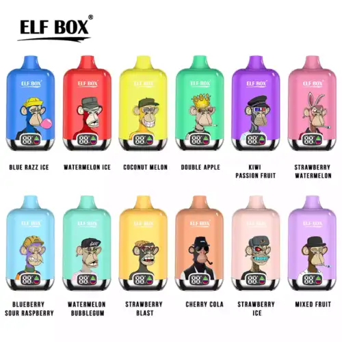 ELF BOX Digital 12000 – Vape Jetable