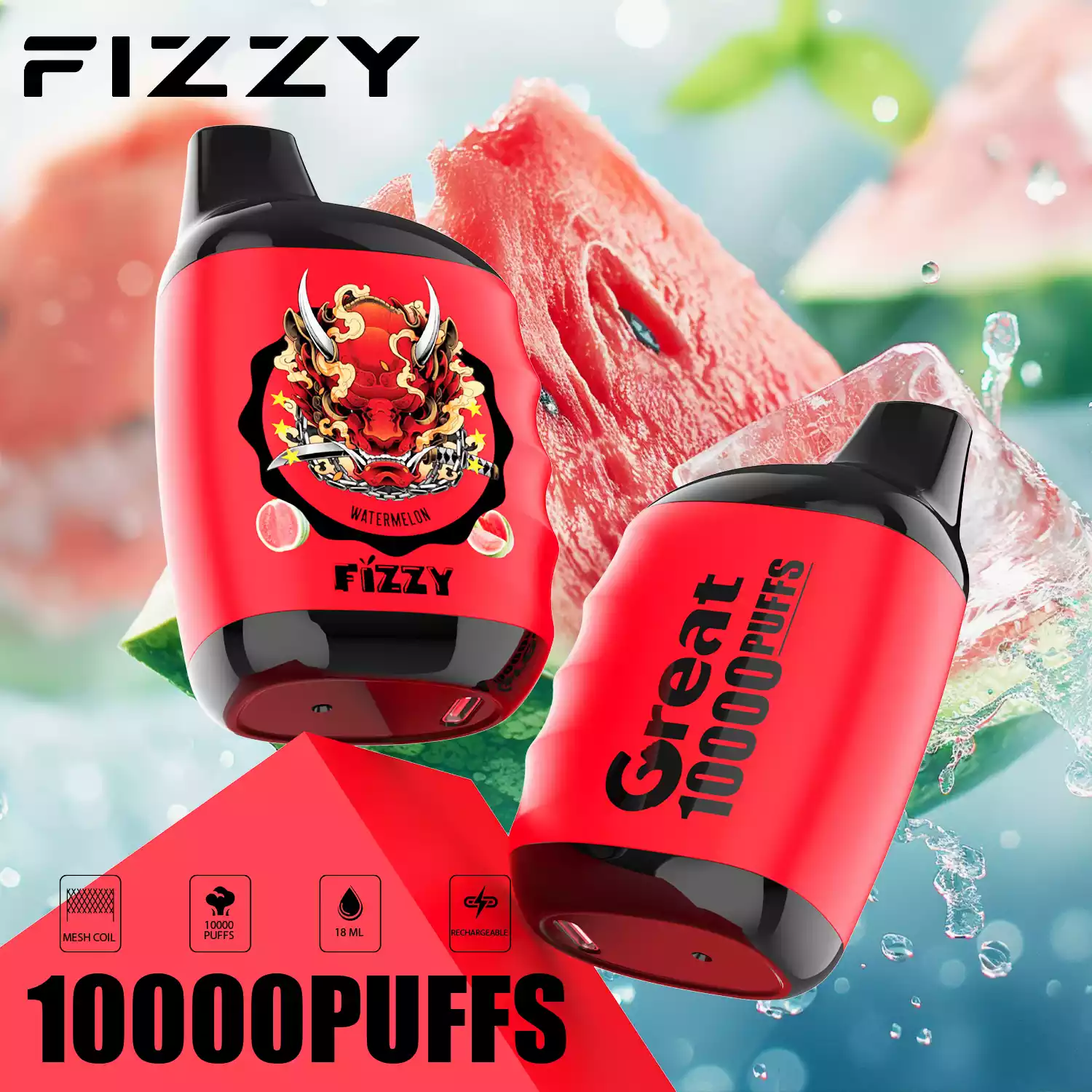 Fizzy Great 10000 – Vape Fruitée