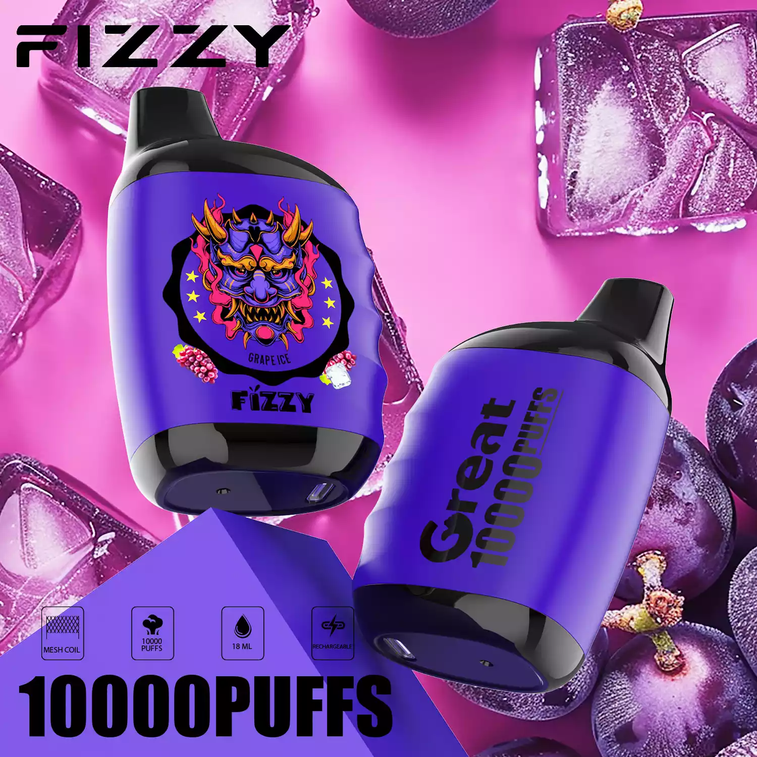 Fizzy Great 10000 – Vape Fruitée