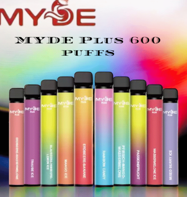 MYDE Plus 600 Puffs Einweg E-Zigarette
