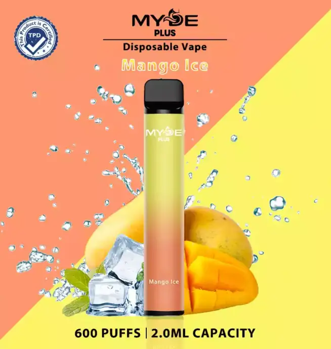 MYDE Plus 600 Puffs Einweg E-Zigarette