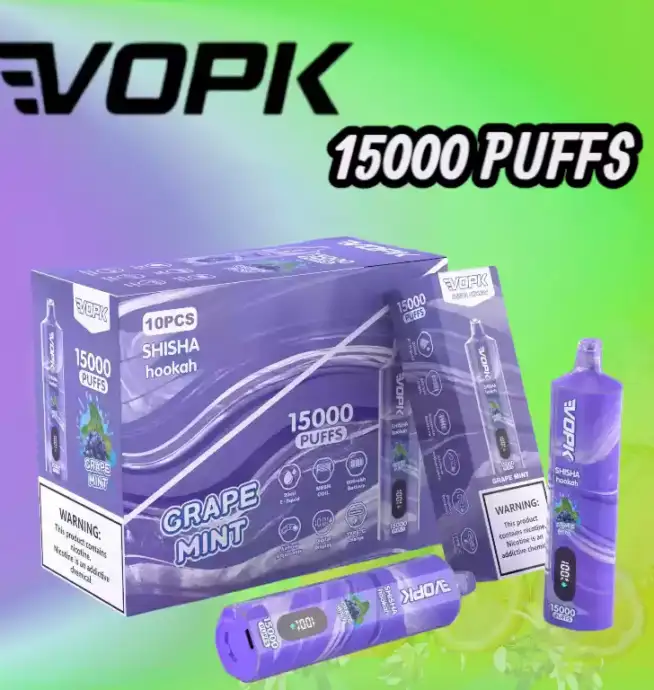 VOPK Shisha Hookah 15000 Puffs Vape