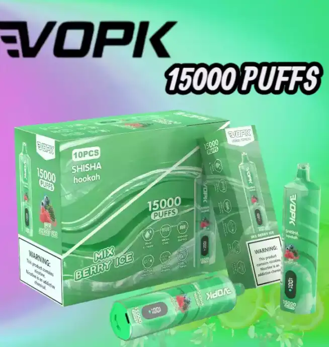 VOPK Shisha Hookah 15000 Puffs Vape