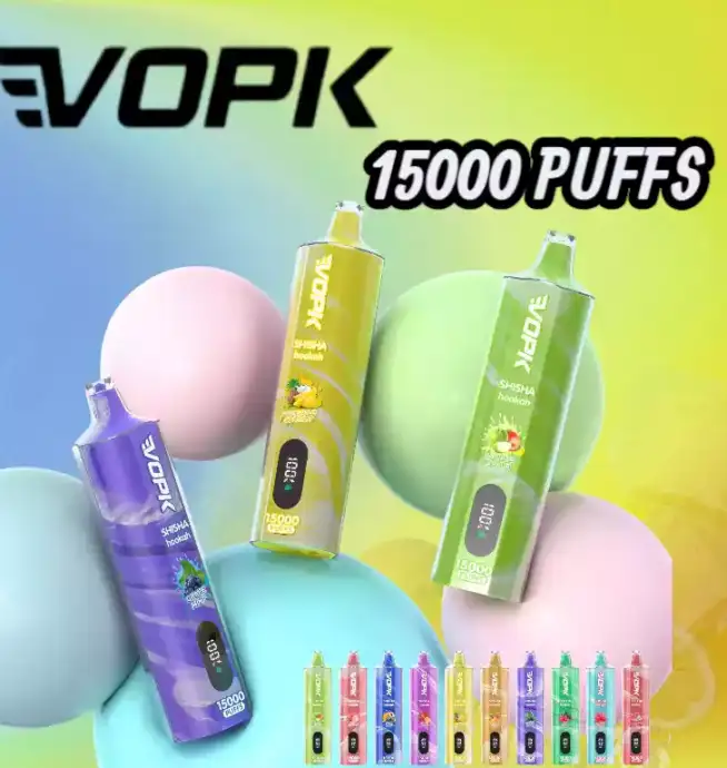 VOPK Shisha Hookah 15000 Puffs Vape