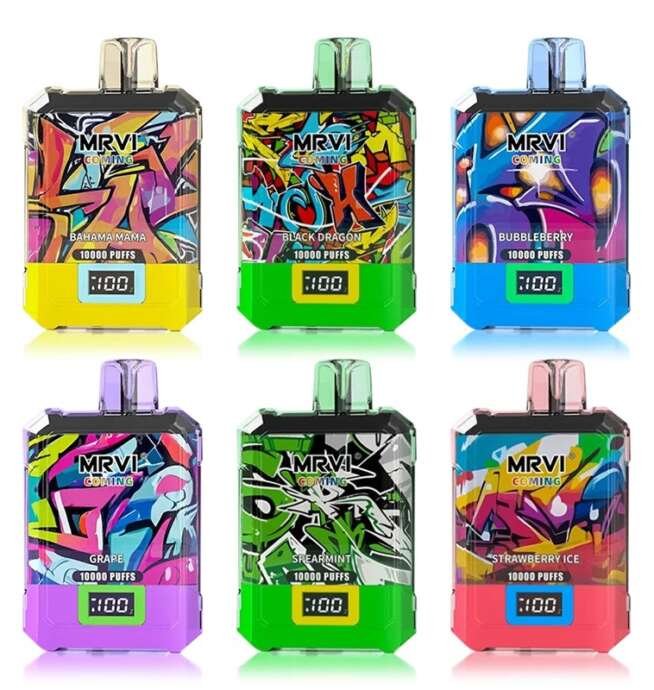 MRVI COMING 10000 – Vape mit Display &