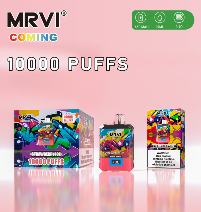 MRVI COMING 10000 – Vape mit Display &