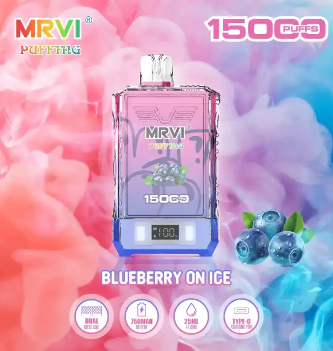 MRVI PUFFING 15000 – Vape mit Display