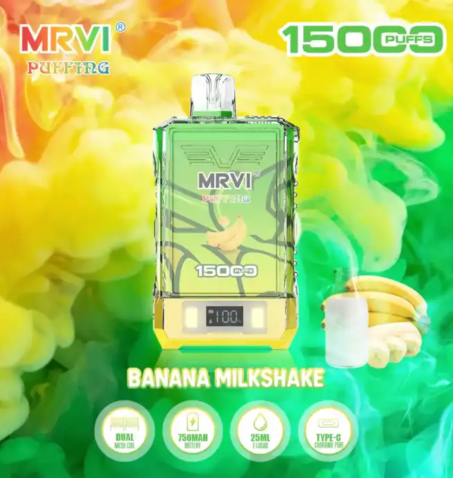 MRVI PUFFING 15000 – Vape mit Display